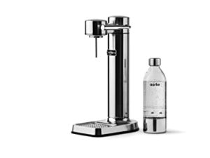 آارك - كاربونيتور III Premium Carbonator-Sparkling & Seltzer Water Maker -Soda Maker مع زجاجة PET (الفولاذ المقاوم للصدأ)