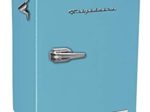 ثلاجة Frigidaire EFR376-BLUE 3.2 قدم مكعب باللون الأزرق مع فتاحة زجاجات جانبية