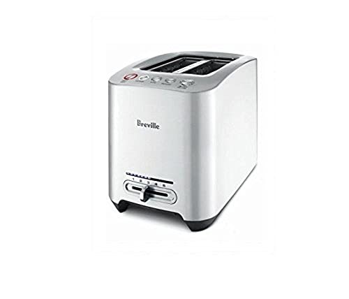 Breville BTA820XL Die-Cast 2-Slice Smart Toaster ، الفولاذ المقاوم للصدأ المصقول Breville BTA820XL Die-Cast 2-Slice Smart Toaster ، الفولاذ المقاوم للصدأ المصقول