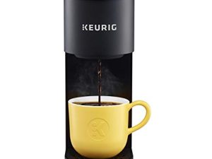 ماكينة تحضير القهوة Keurig K-Mini ، ماكينة تحضير القهوة بكوب K-Cup ، من 6 إلى 12 أونصة. أحجام التخمير ، أسود