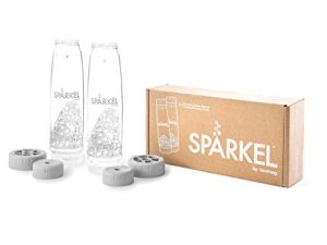زجاجة SPÄRKEL 2-Pack - 2x 750ml (25.4oz.) - احصل دائمًا على مشروب فوار جاهز - استخدم نظام المشروبات