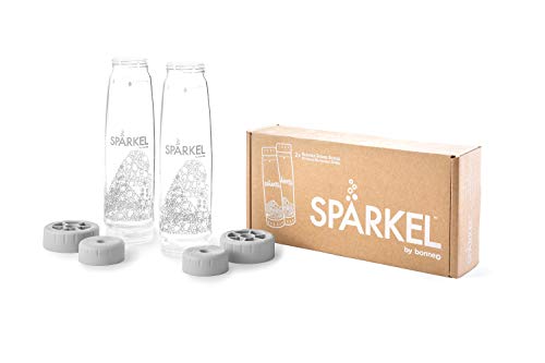 زجاجة SPÄRKEL 2-Pack - 2x 750ml (25.4oz.) - احصل دائمًا على مشروب فوار جاهز - استخدم نظام المشروبات زجاجة SPÄRKEL 2-Pack - 2x 750ml (25.4oz.) - احصل دائمًا على مشروب فوار جاهز - استخدم نظام المشروبات