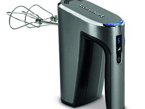 Cuisinart RHM-100 EvolutionX خلاط يدوي لاسلكي ، 5 سرعات ، رمادي / أسود