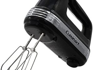 Cuisinart HM-70 Power Advantage 7 سرعات خلاط يدوي ، أسود
