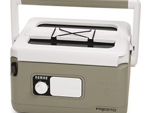 برستو 06012 Nomad 8-quart Travelling Slow Cooker، Tan