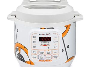 حلة فورية 110-0033-01 3Qt Star Wars Duo Mini 3-Qt. قدر ضغط، ابيض- BB-8