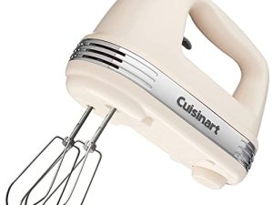 Cuisinart HM-70 Power Advantage خلاط يدوي 7 سرعات ، كريمي
