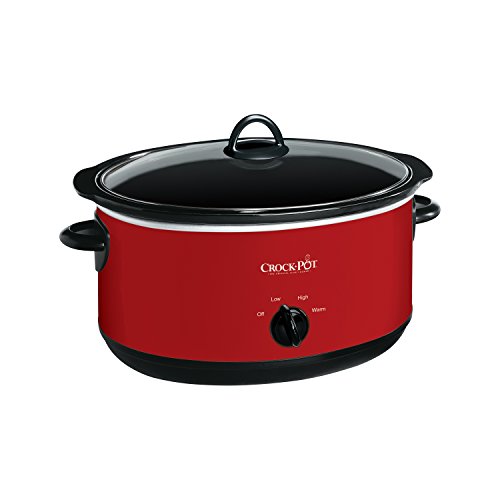 وعاء طهي Crock-pot Express Crock البطيء ، سعة 8 لتر ، أحمر وعاء طهي Crock-pot Express Crock البطيء ، سعة 8 لتر ، أحمر