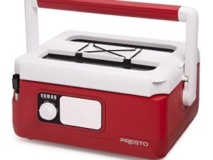Presto 6011 Slow Cooker ، 7.4 بوصة × 12.5 بوصة × 15.9 بوصة ، أحمر