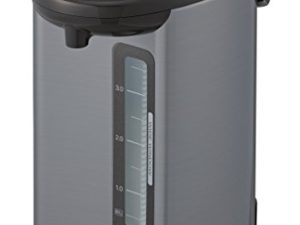 Zojirushi Micom غلاية ماء وتسخين ، 135 أونصة. / 4.0 لتر فضي