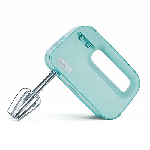 Dash SmartStore ™ Compact خلاط يدوي كهربائي للخفق + خلط ملفات تعريف الارتباط ، كعكات براونيز ، كعك ، عجين ، عجينة ، مرينغ والمزيد ، 3 سرعات ، 150 واط - أكوا Dash SmartStore ™ Compact خلاط يدوي كهربائي للخفق + خلط ملفات تعريف الارتباط ، كعكات براونيز ، كعك ، عجين ، عجينة ، مرينغ والمزيد ، 3 سرعات ، 150 واط - أكوا