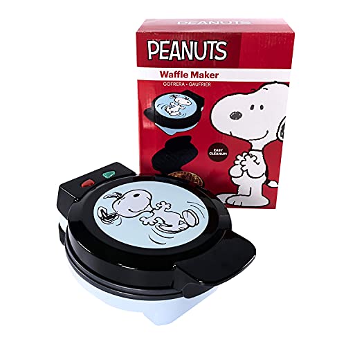 صانع الوافل بالفول السوداني ماركة Uncanny Brands - صنع بسكويتات الوفل Snoopy - أجهزة المطبخ صانع الوافل بالفول السوداني ماركة Uncanny Brands - صنع بسكويتات الوفل Snoopy - أجهزة المطبخ
